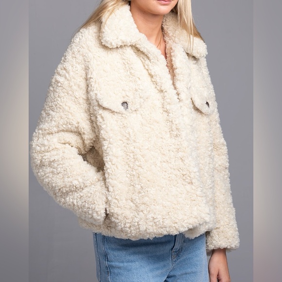 Zara teddy jacket - Picture 2 of 3